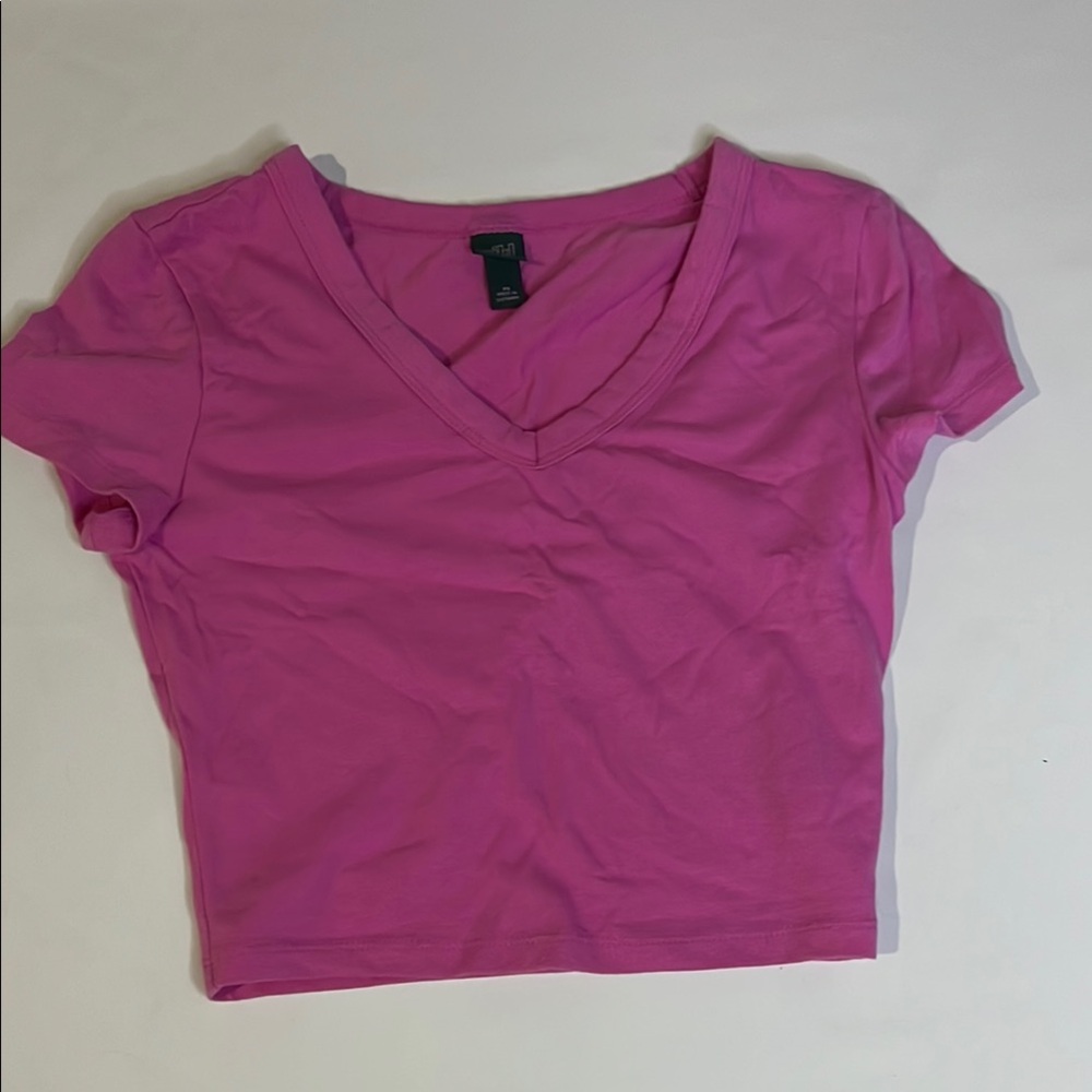 Wild Fable Pink Crop Top